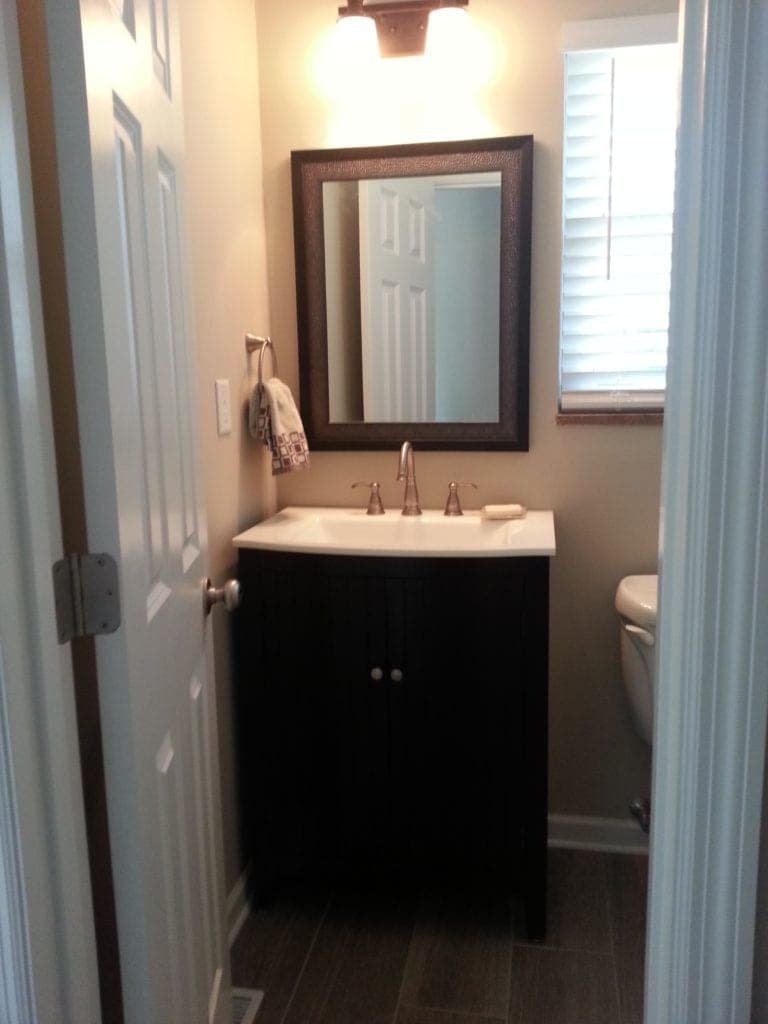 Maryville Main Floor Remodel - New Half Bath