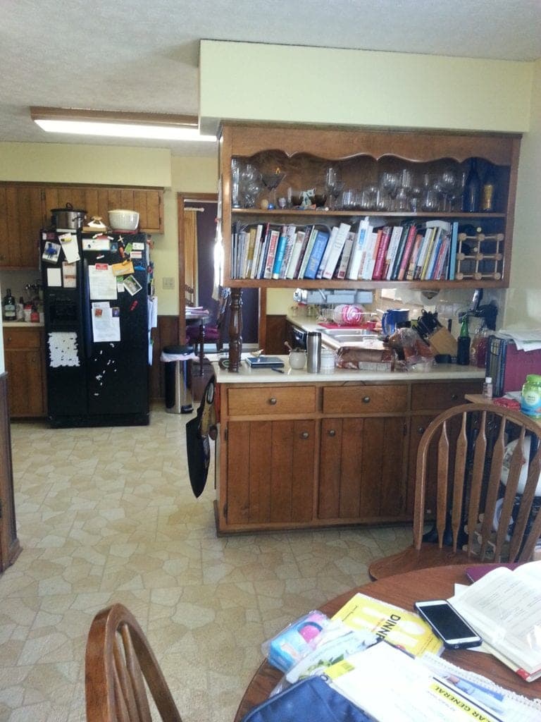 Maryville Main Floor Remodel - Before Kitchen