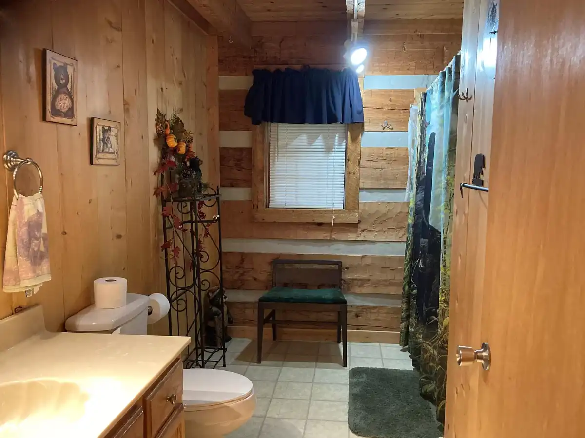 Vacation Rental Remodel - Before Bathroom