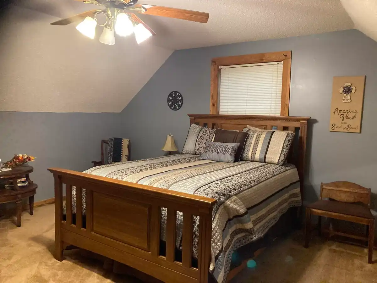 Vacation Rental Remodel - Before Bedroom