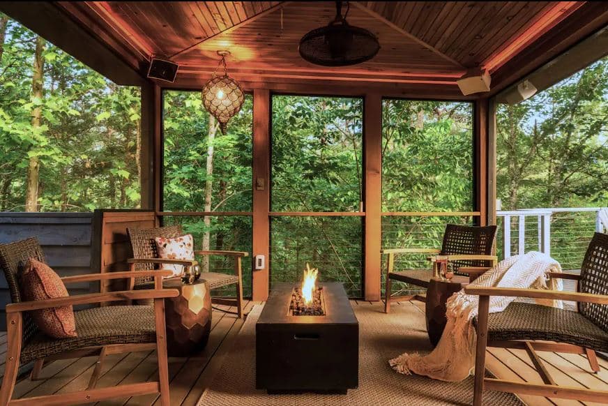 Wears Valley Vacation Rental - After Porch