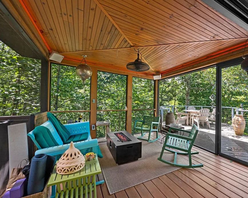 Wears Valley Vacation Rental - Before Porch